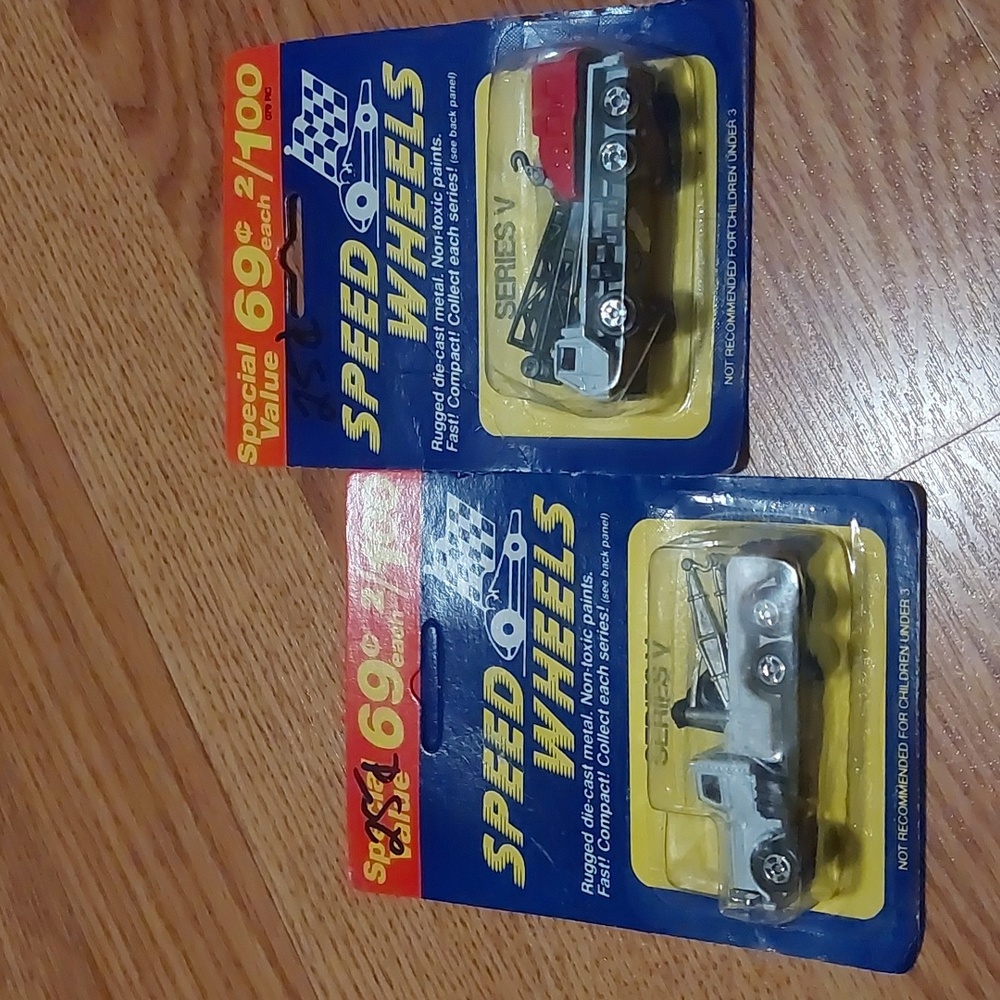 Vintage Series V die-cast toy vehicles